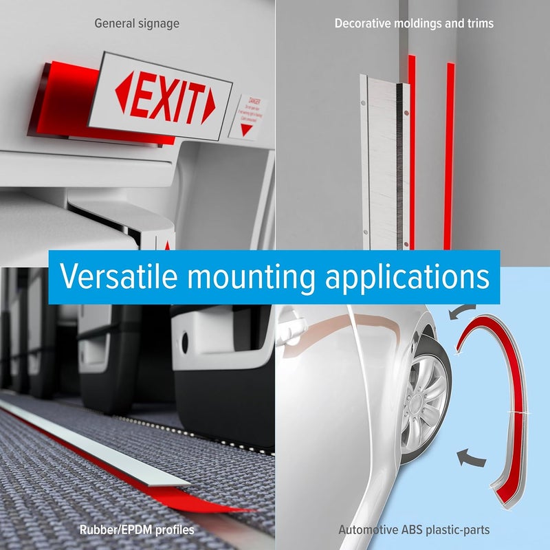 Tesa 4965 Original Double-Sided PET Film Tape, Transparent, .5 in x 36 yd, 1 Roll - Image 5